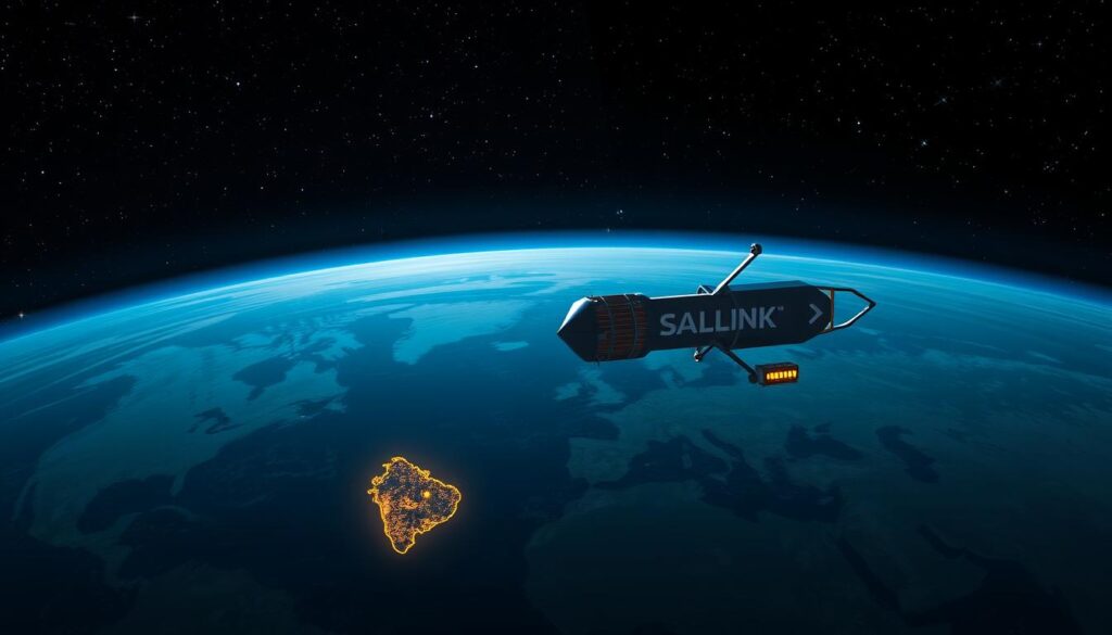 Elon Musk's SpaceX Starlink satellite