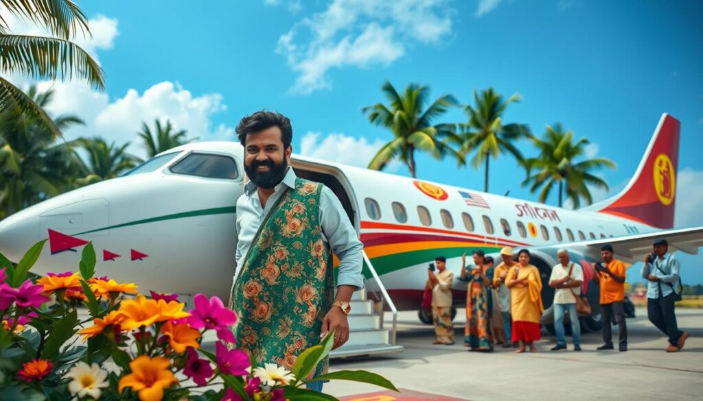 Mammootty Visits Sri Lanka for 'Kadugannawa Oru Yathra' Filming