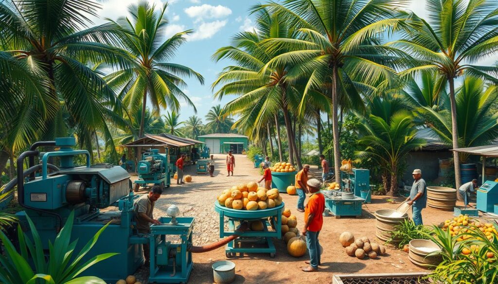 Sri Lanka's ISF Partners with Indonesia's NICO COCO to Coconut Processing