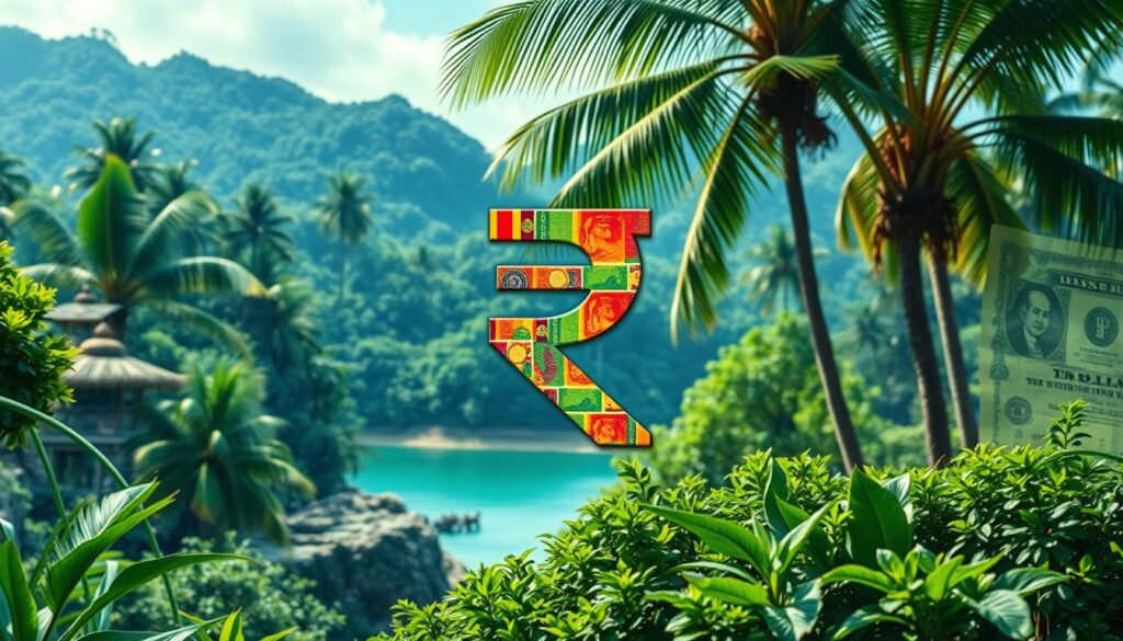 Sri Lanka's Rupee Closes Stronger at 293.00/20 to the Dollar